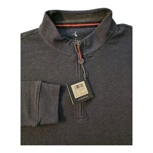 NWT Taylorbyrd Collection 1/4 Zip Long Sleeve Pullover XL Navy Blue